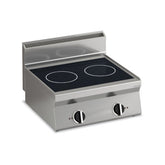 Mașină de gătit electrică, de banc, cu 2 plite inducție, Linia 650, Silko